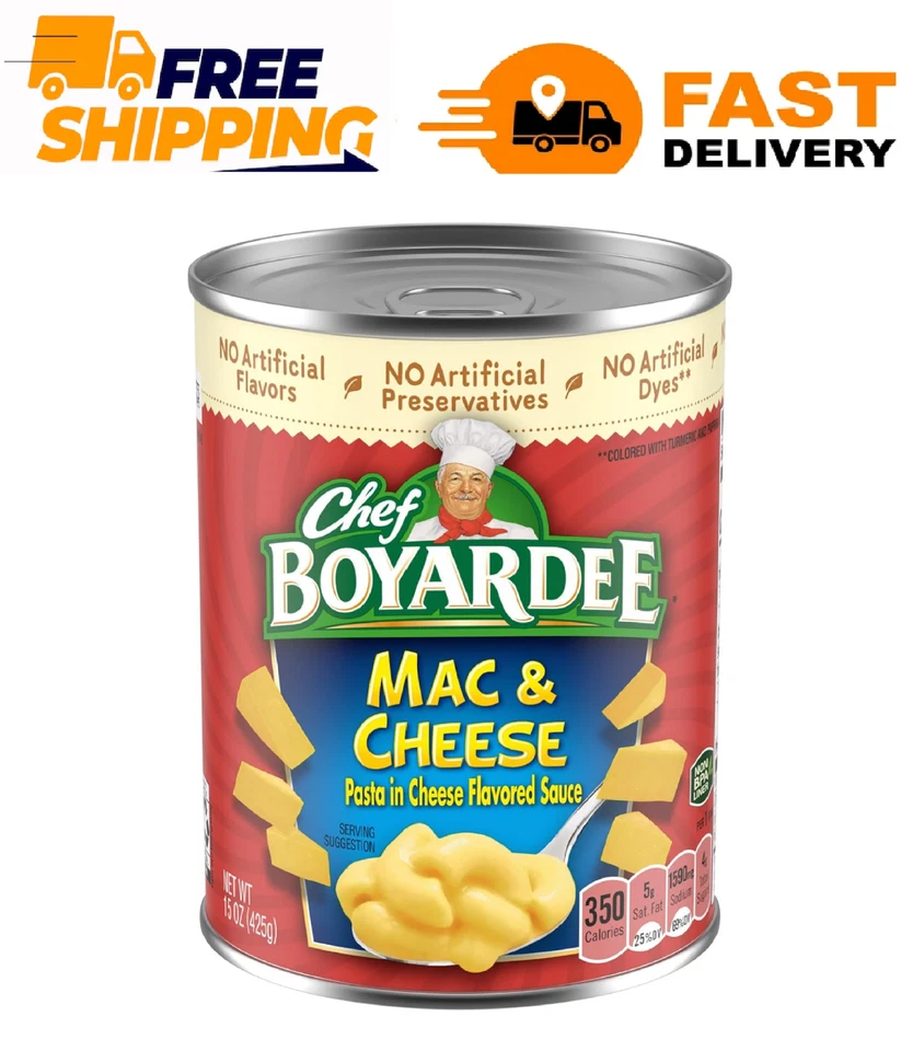 Chef Boyardee Mac & Cheese 15oz (pack of 12)
