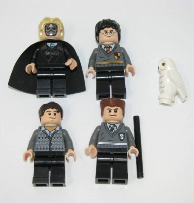LEGO Harry Potter Mini Figuras Lucius Malfoy Neville Longbottom Goyle Foto 1 de 3