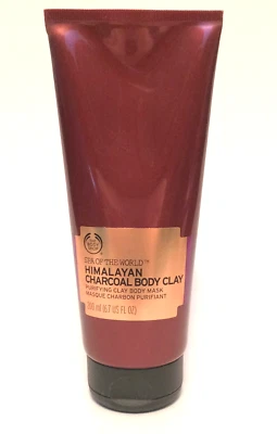 Máscara de arcilla corporal de carbón del Himalaya The Body Shop 200 ml / 6,7 fl oz Foto 1 de 4