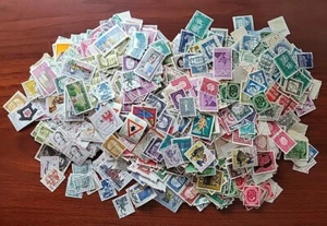 1950-95 Germany 60 Random Deutche Bundespost Era Stamps Unused To Used - Picture 1 of 1