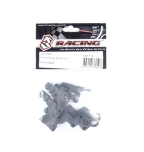 3RACING SAK-D509 PLASTIC REAR BULKHEAD SET 1/10 RC SAKURA D5 SPORT DRIFT CAR - Picture 1 of 1