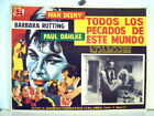 * Alle Sünden dieser Erde / Barbara Rütting / 1958 / MEXICAN LOBBY CARD/ Fritz U