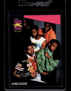 1991 Pro Set SuperStars MusiCards #202 Living Colour