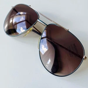 vintage MENRAD Mod 731 grey silver sunglasses West Germany LARGE ultralight lens - Bild 1 von 12