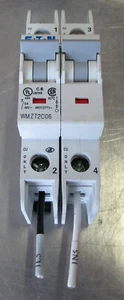 EATON WMZT2C06 CIRCUIT BREAKER 6 AMP 2 POLE 48V 480Y/277V Used Cut Out    Z2 - Picture 1 of 8
