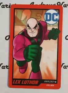 DC Comics Coin Pusher Cards Series 4 Lex Luthor #9 No Barcode - Picture 1 of 2