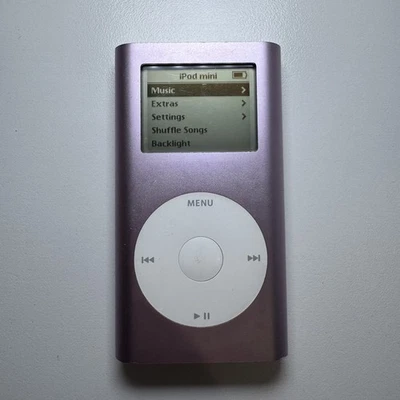 Apple iPod Mini 1 Gen - 4GB - Pink - 1.67" Screen - A1051 – Tested & Working  - Image 1 of 4