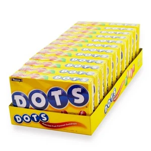 DOTS Caramelle confezionate singolarmente - Aromi gommosi originali - Ciliegia,...  - Foto 1 di 7