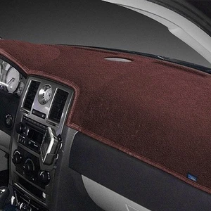 For GMC P15 78 Dash Designs Dash-Topper Plush Velour Dark Brown Dash Cover - Picture 1 of 3