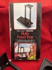 Vintage Carhop Style Car Window Hanging Food Tray Black 