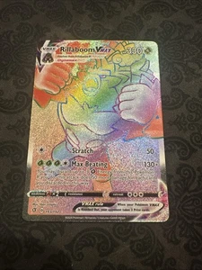 Rillaboom VMAX (Secret) 193/192 Swsh02: Rebel Clash Holo - Picture 1 of 2