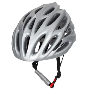 Bike Helmet Mountain Racing MTB Bicycle Cycling Silver Road Adjustable Resistant - Picture 1 of 5