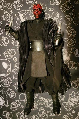 Custom Made 1/6 Darth Maul 12" Figure Like Hot Toys / Sideshow - Star Wars - Image 1 of 2