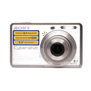 Sony Cyber-shot DSC-S780 8.1MP Digital Camera - Silver - FULLY WORKING - Picture 1 of 9