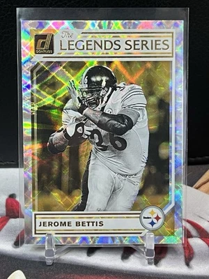 2019 Panini Donruss - The Legends Series Jerome Bettis #LS-17 - Image 1 of 2