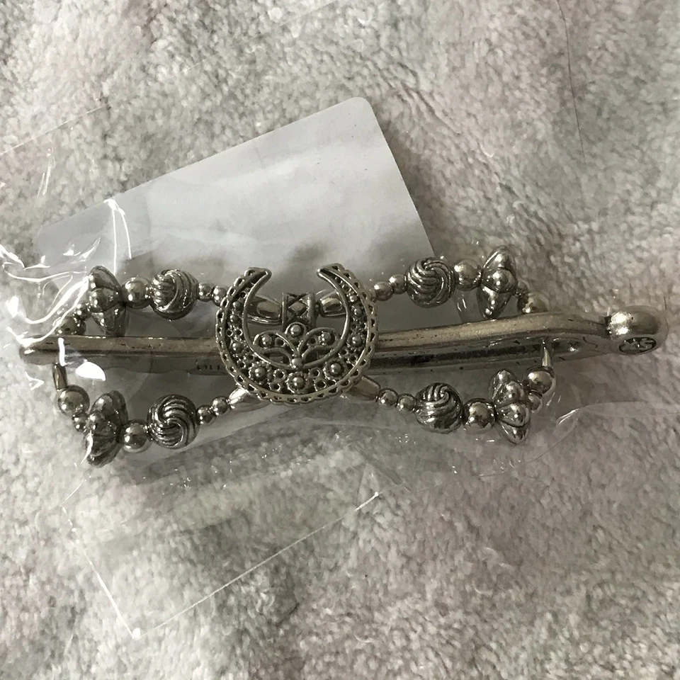 Acessório de cabelo Lilla Rose Crescent Moon clipe flexível tamanho XS #3678 novo - Imagem 1 de 3