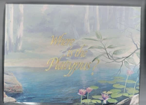 CHILDRENS ,WHERE IS THE PLATYPUS illus by MAC CAMERON , in BRAILLE & ENGLISH - Picture 1 of 5