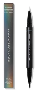 TREVOR X DOSIS OF COLORS DOPPELENDIGER FLÜSSIGER EYELINER ~ HYPNOTISCHE TINTE ~ NEU IM KARTON - Bild 1 von 2