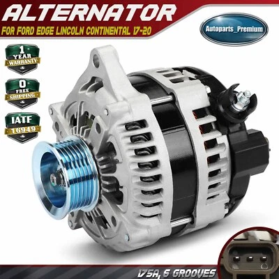 Alternator for Ford Edge Lincoln Continental 2017-2020 MKX 2016-2018 MKZ 14-16 - Image 1 of 4