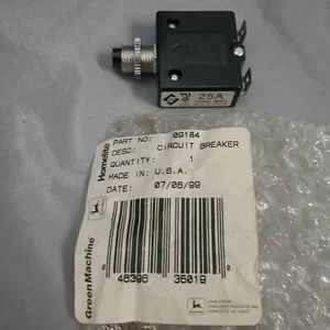 NEW GENUINE JOHN DEERE/GREEN MACHINE/HOMELITE 09184 CIRCUIT BREAKER - Picture 1 of 2