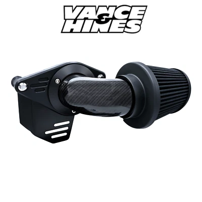 Entrada de aire de carbono Vance & Hines para Harley Davidson Touring/Softail/Dyna 99-17 Foto 1 de 3