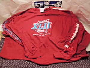 New York Giants Football Super NFL pull over shirt Adult XL New Lg.sleeves - Picture 1 of 9