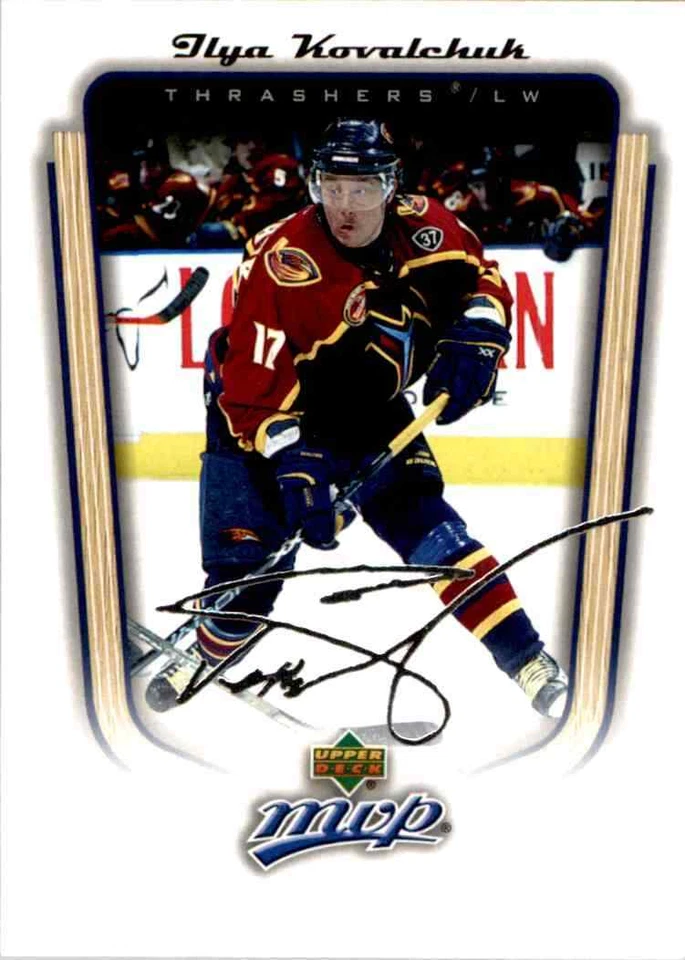 2005-06 Upper Deck MVP Ilya Kovalchuk #26 - Image 1 of 2