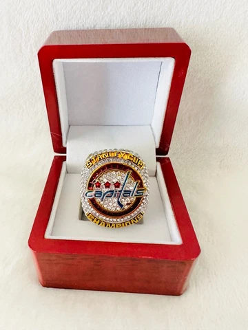 2018 Washington Capitals NHL Stanley Cup Championship Ring W Box, 🇺🇸 SHIP Cover