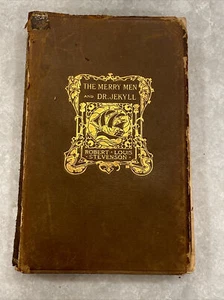 Works of Robert Louis Stevenson 1906 The Merry Men & Dr.Jekyll Book Scribner’s - Foto 1 di 9