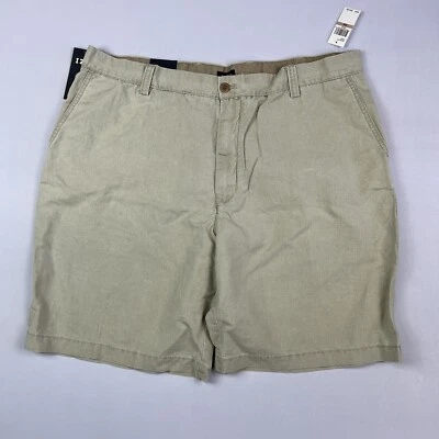 IZOD Men’s W42 Classic Linen Spring Chino Shorts Light Green NWT - Image 1 of 4