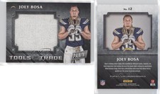 2016 Panini Black Friday Football Tools of the Trade Joey Bosa #12 Rookie RC