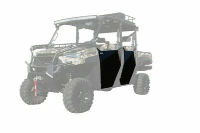 Polaris Ranger 1000 & XP Crew Hard Door Kit 2019-2025 Steel Frame Aluminum Skin Foto 1 de 4