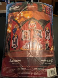 2003 - Bucilla - Christmas Manger - Felt Photo Album - Kit #85021 - Picture 1 of 4