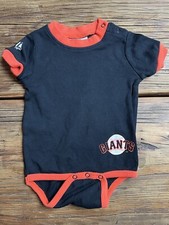 San Francisco Giants Baby 3-6M One Piece Bodysuits Baseball
