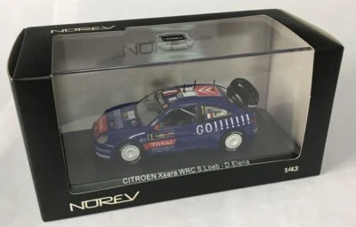 Coche modelo Loeb/Elena NOREV 1/43 CITROEN XSARA WRC 2006 ganador del rally de Chipre Foto 1 de 2