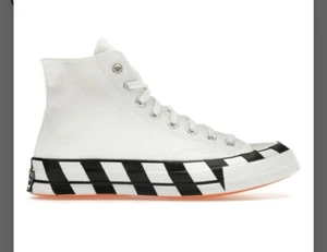 Off White Converse Chuck Taylor All Star 70 Ciao Uk10.5 Nuove - Foto 1 di 5