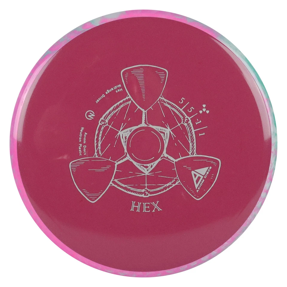 Axiom Disc Golf Neutron Hex Midrange Driver 5/5/-1/1 - Choose Exact - Image 1 of 1