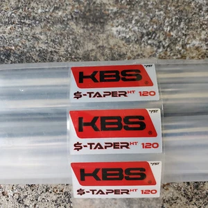RARE New $520 KBS $ Taper HT 120S 4-PW .355 Taper Stiff Flex - Picture 1 of 2
