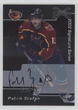 2002 ITG Be A Player Signature Series 2001-02 Buybacks Patrik Stefan #002 Auto