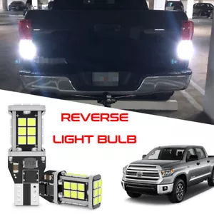 2pcs HID White 24-SMD LED Backup Reverse Light Bulbs for Toyota Tundra 2000-2013 - Picture 1 of 13