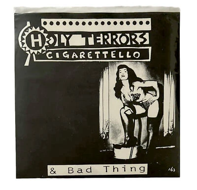 Rare (INTERPOL) HOLY TERRORS Cigarettello  & Bad Thing 7in Vinyl Single Emo Rock - Image 1 of 4