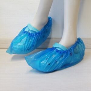 Op acerca de los Zapatos, Shoe Covers, 100 Unidades Azul, Libre PVC