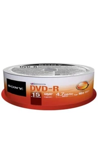 Sony DVD-R 16x 4.7GB 120 Minute (15 pack) - Picture 1 of 1