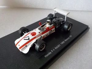 1:43 EBBRO HONDA-F1 RA301 GP Messico 1968 Jo Bonnier RARO - Foto 1 di 5