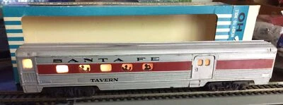VARNEY Escala Ho Streamline Santa Fe TABERNA COMBINE Iluminado. ¡FUNCIONANDO! VINTAGE Foto 1 de 4