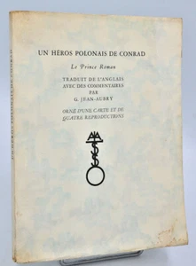 G. Jean-Aubry : UN HEROS POLONAIS DE CONRAD, LE PRINCE ROMAN -1933. Joseph - Picture 1 of 1