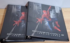 SPIDER-MAN 3 TRADING CARD BINDER LOT (2)