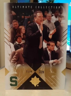 2010 TOM IZZO ULTIMATE COLLECTION #44 MICHIGAN STATE SPARTANS NORTHERN MICHIGAN - Image 1 of 2
