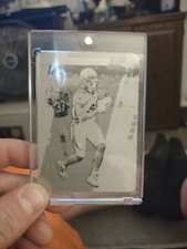 2017 Absolute Football Demaryius Thomas Printing Plate Black 1/1