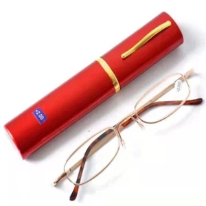 1 Stück praktisches Herren Damen Lesebrillen Tube Etui inklusive leichtem Design - Bild 1 von 12